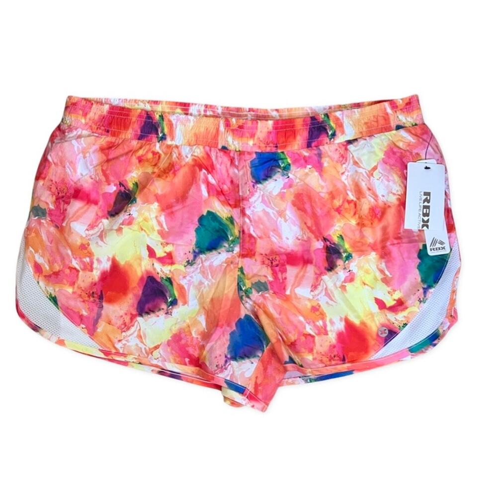 NEW RBX Colorful Vibrant Running Shorts Size Medium